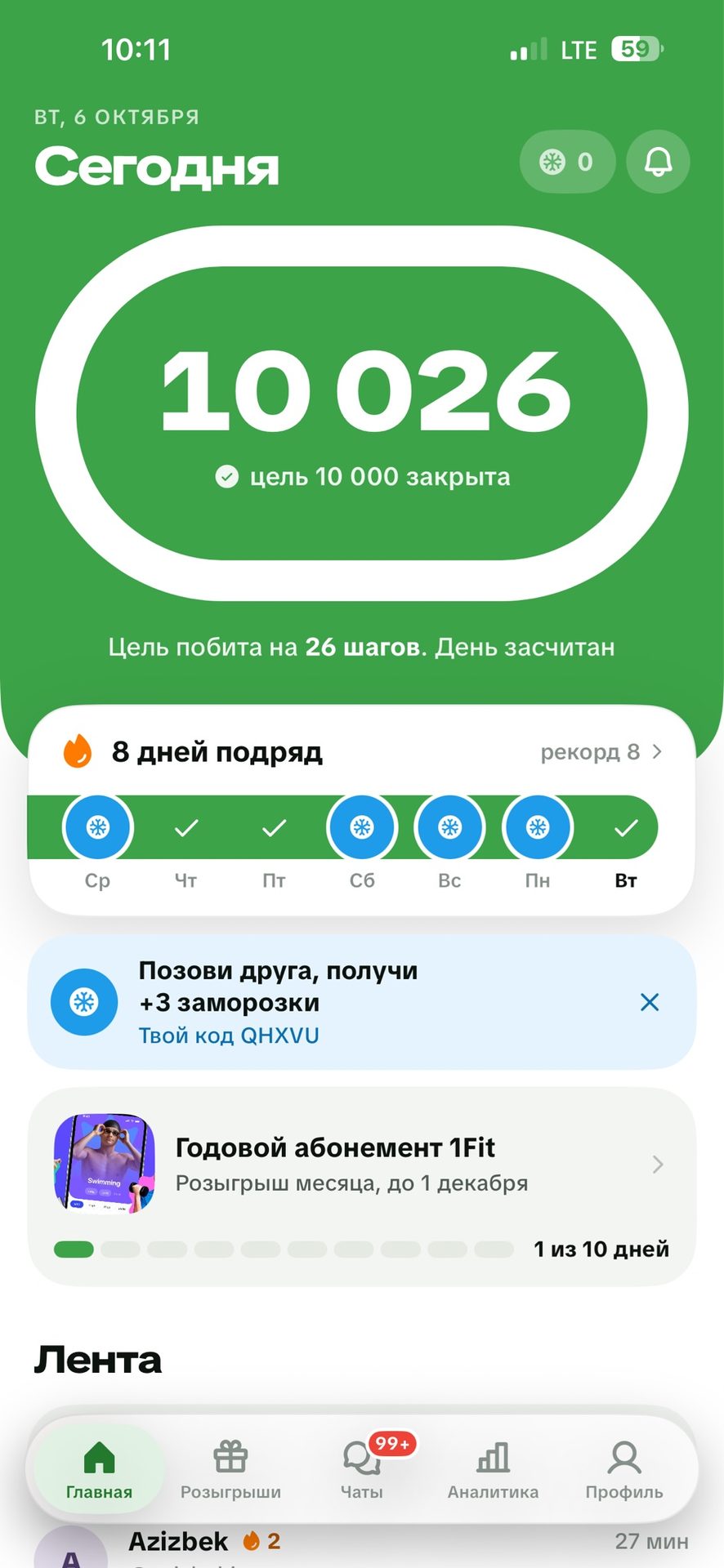 6-7й день прошла