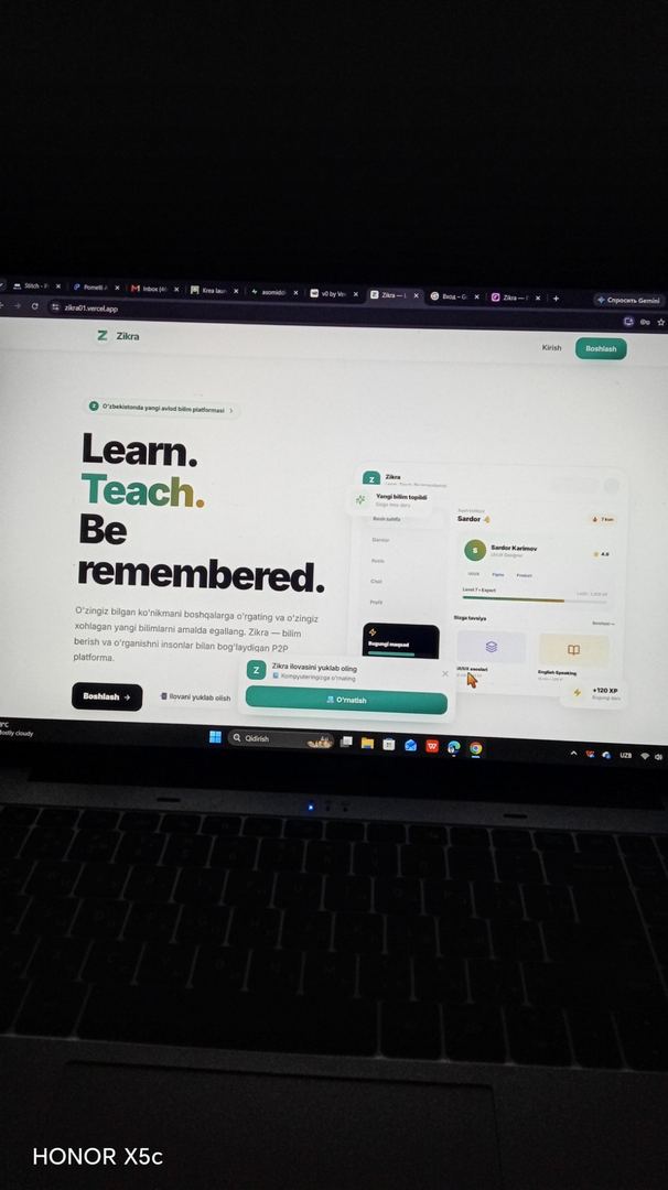 Zikra01.vercel.app bepul bilim sen menga orgat, men senga o…