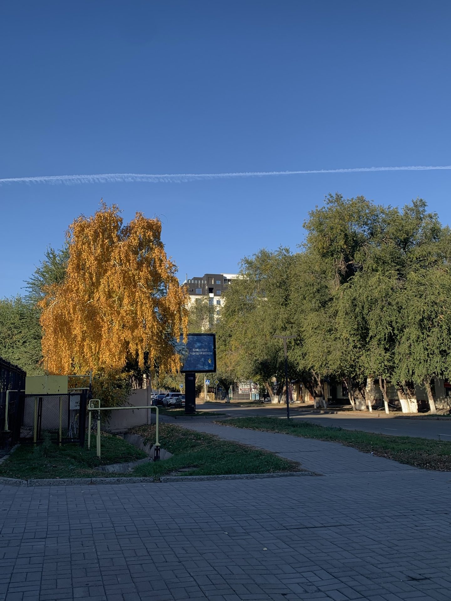 В Уральске просто неимоверно красивая осень