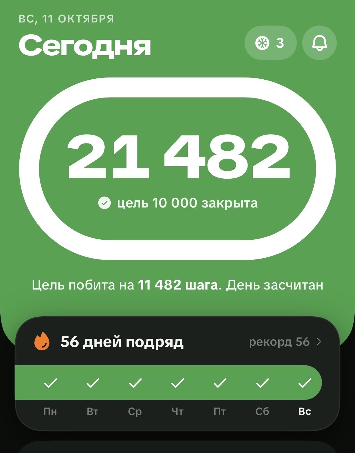 завершение недели ✨
