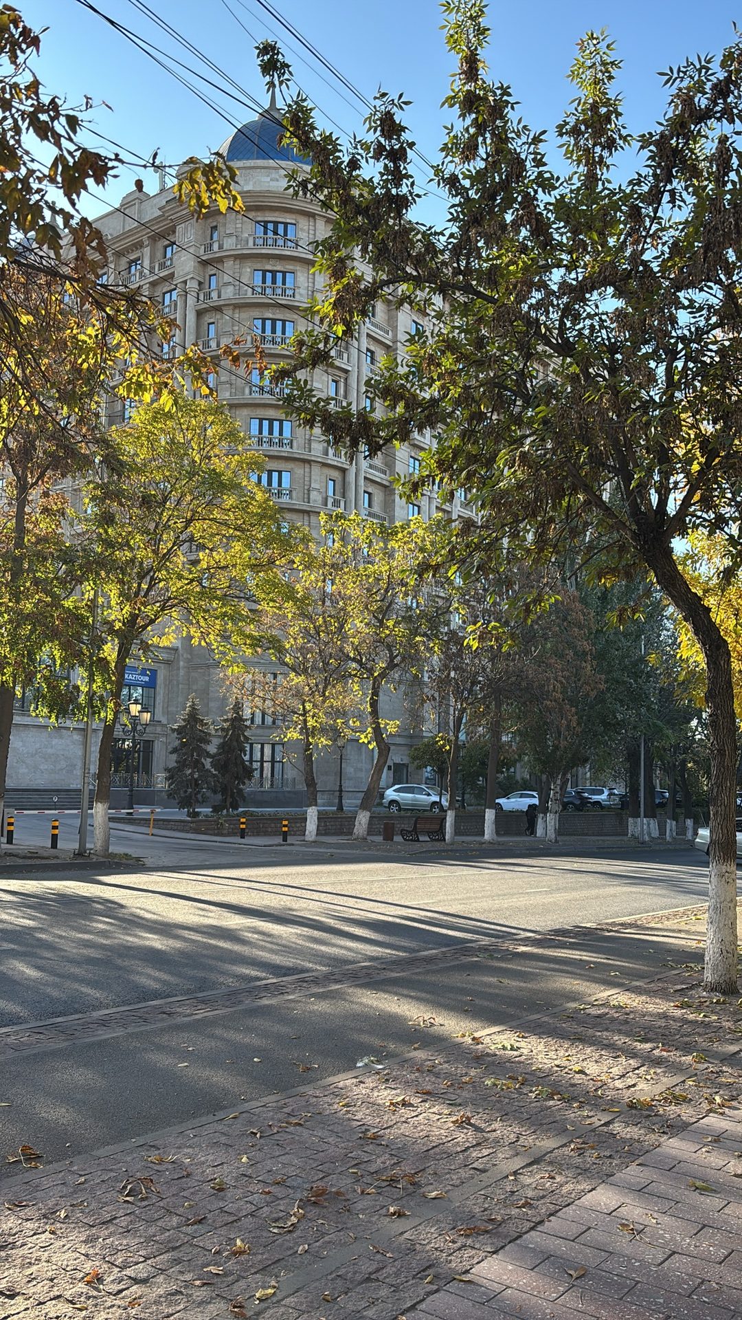 С утра классная погода и отличная прогулка